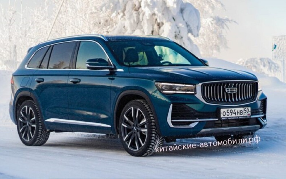Кроссовер для России - Geely Monjaro. Первые фото без камуфляжа