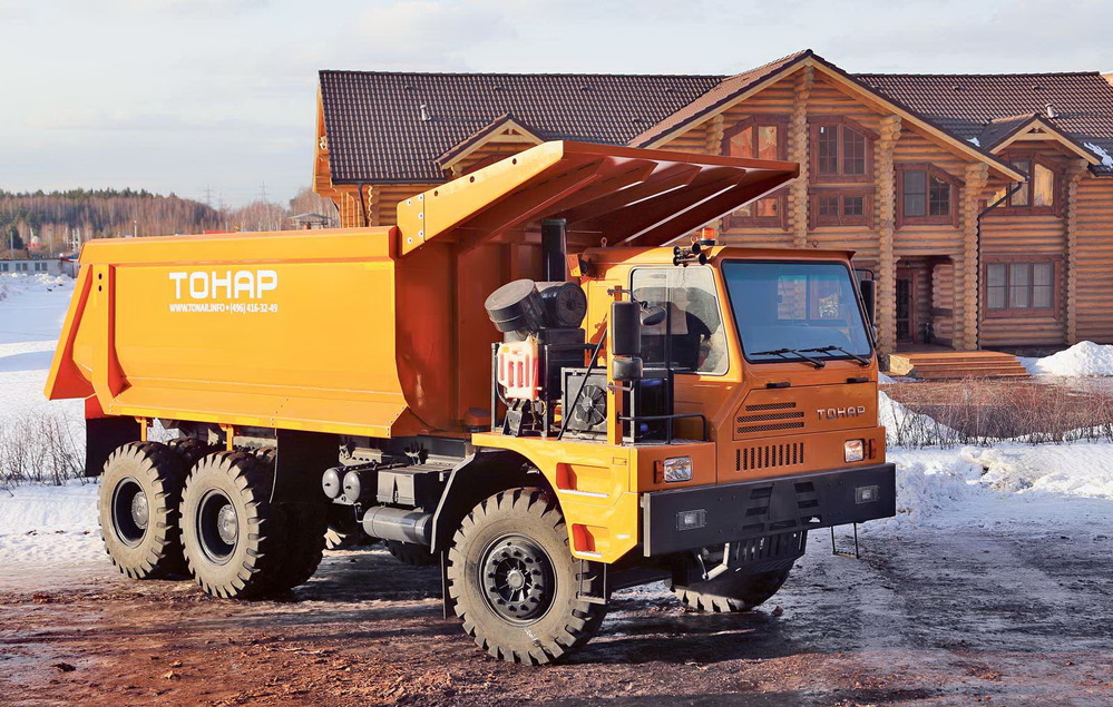 Карьерный самосвал Тонар-45251: экономичный вариант