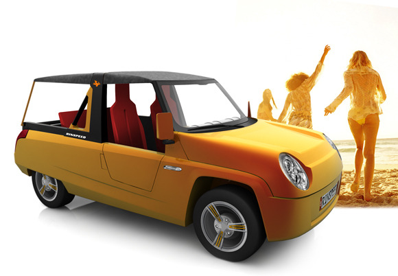 Rinspeed BamBoo из бамбука