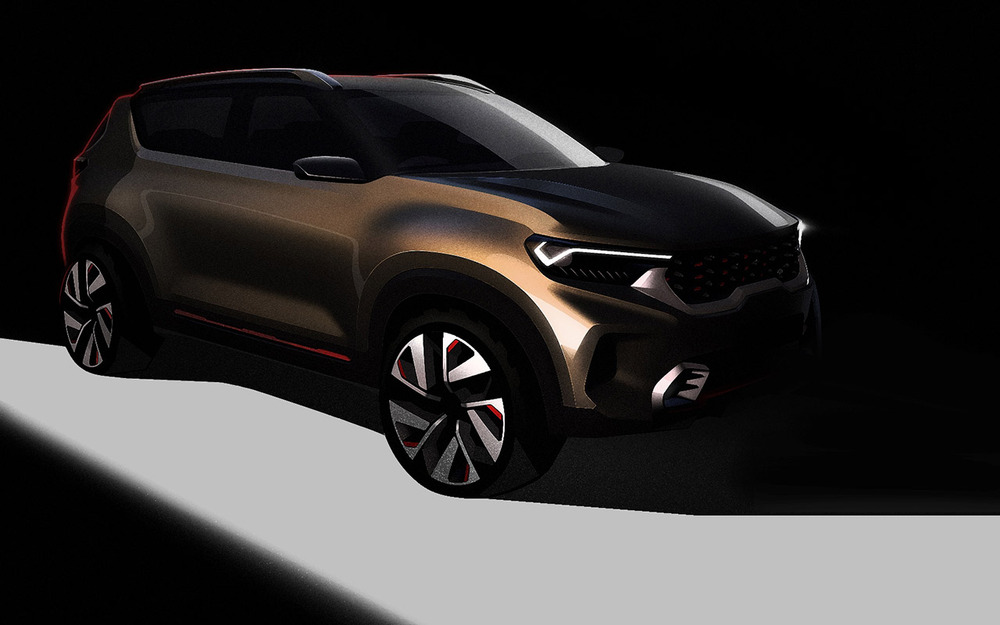 Новый бюджетный кроссовер Kia - он меньше Селтоса