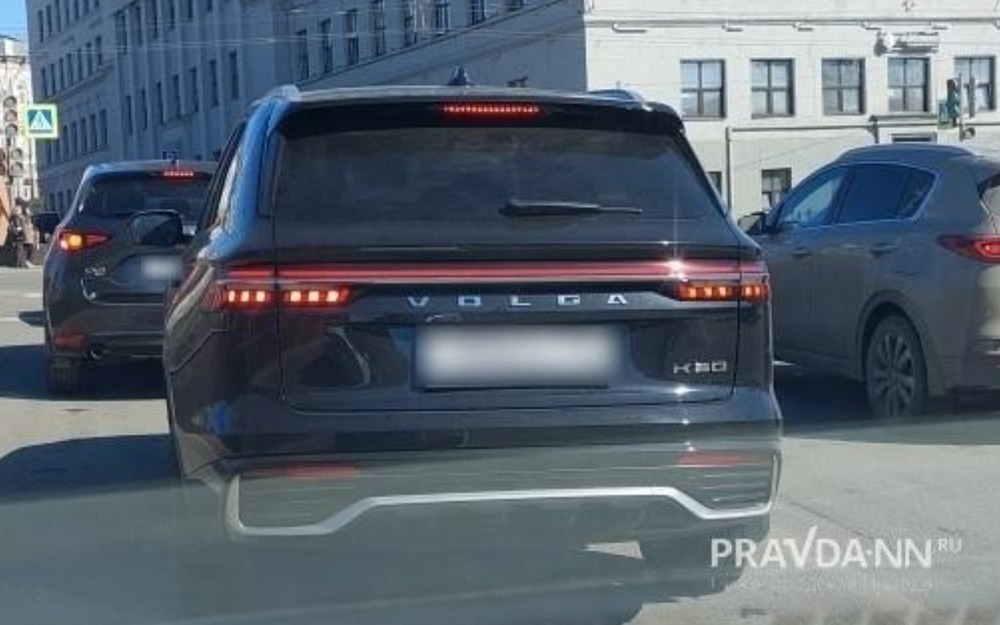 Сфотографированная машина - из первых предсерийных образцов