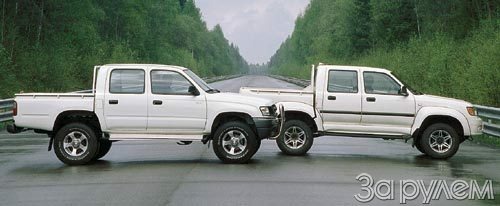 Тест Pick Up 4x4 Admiral, Toyota Hilux 2.8D Копия или оригинал?