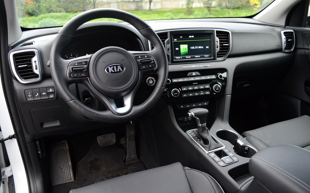 Интерьер Kia Sportage