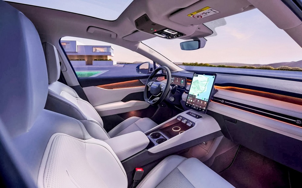 Интерьер Skoda Peaq