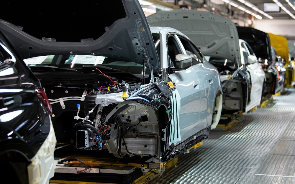 Мюнхен, сборочная линия автомобилей BMW