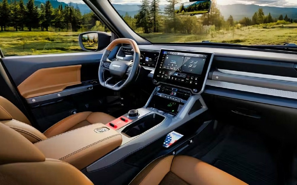 Интерьер Jeep Recon