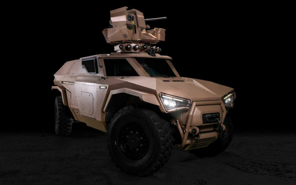 Бесшумный и смертоносный - новый военный внедорожник