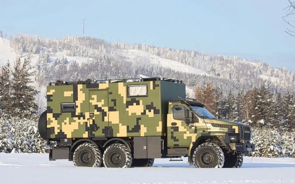 Автодом на базе Урал-5557