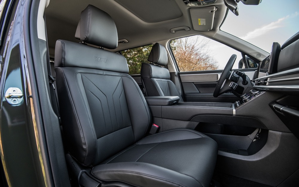 Интерьер Hyundai Santa Fe