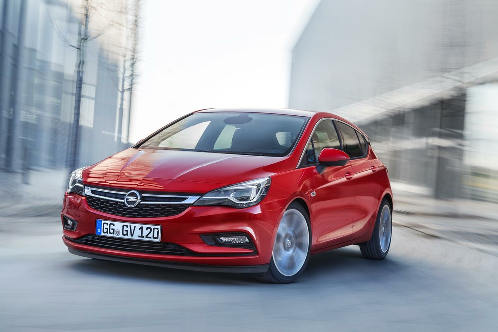 Официально: 2016 Opel Astra K