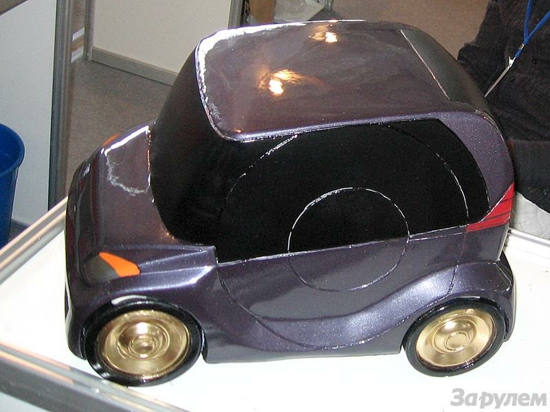 Дизайн экстерьера разрабатываемого автомобиля для бизнесменов.