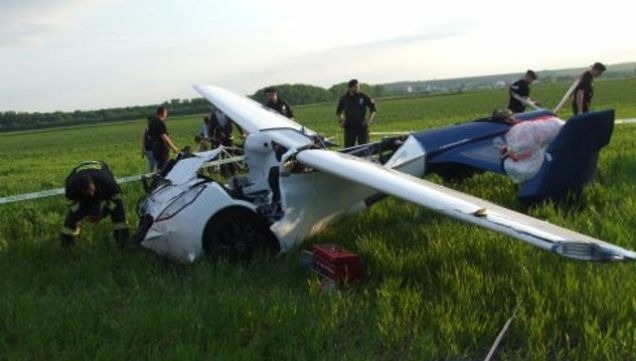 Прототип автомобиля-самолета Aeromobil потерпел крушение