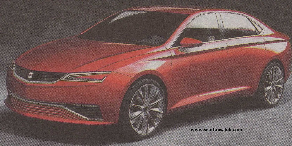 Опубликовано фото нового седана Seat