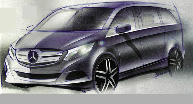 Новый минивэн Mercedes - первые изображения 