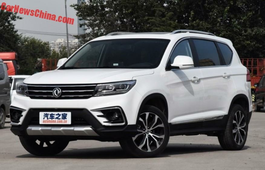 Непроизносимое: в интернете показали новый кроссовер Dongfeng Fengxing Jingyi X5