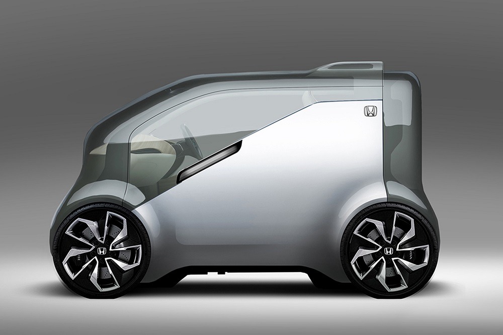 «Тостер» на колесах: Honda готовит электрический беспилотник NeuV