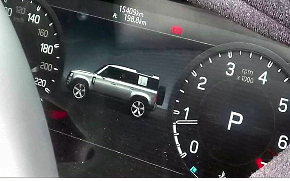 Первое фото: Land Rover Defender раскрыл себя сам