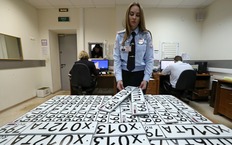 В России предложили бесплатно поменять номера без триколора