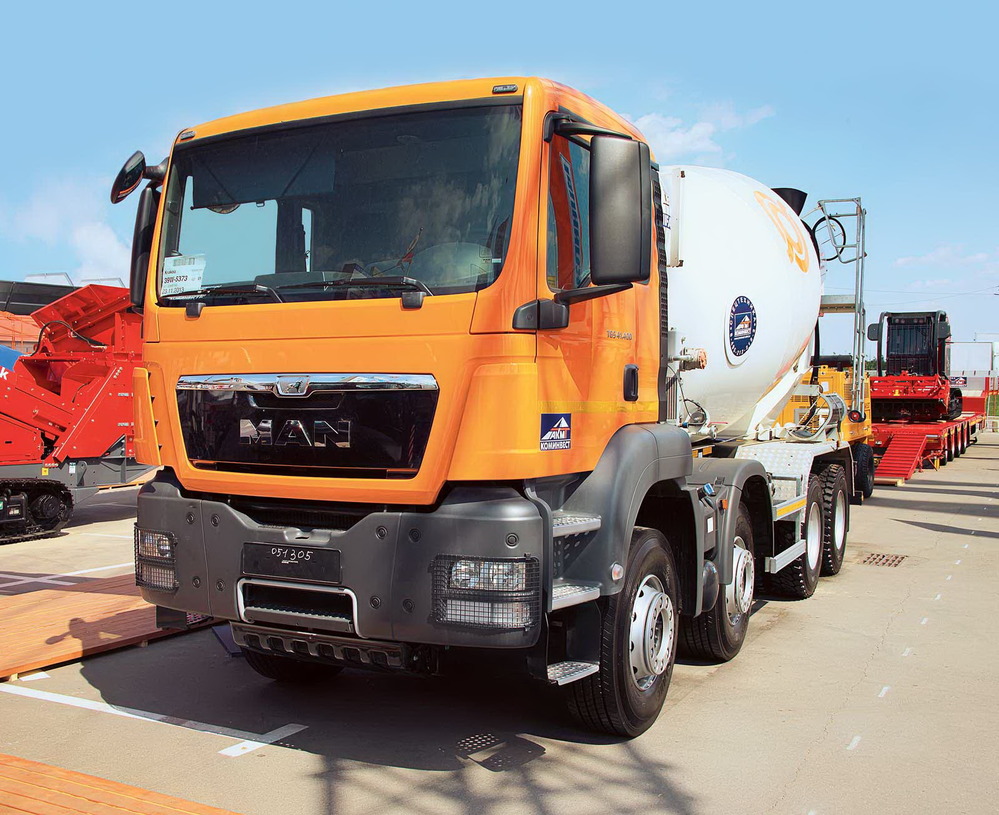 Миксер CIFA SL 10 на шасси MAN TGS: сделано в России