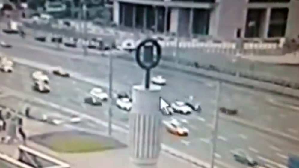 Появилось видео смертельного ДТП с участием автомобиля Минобороны