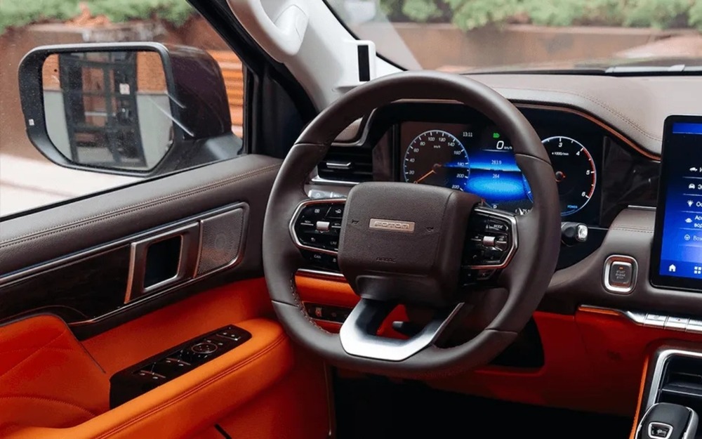 Интерьер Foton Tunland V9