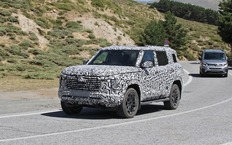 Новый внедорожник Mitsubishi на тестах