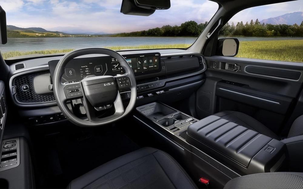 Интерьер Kia Tasman