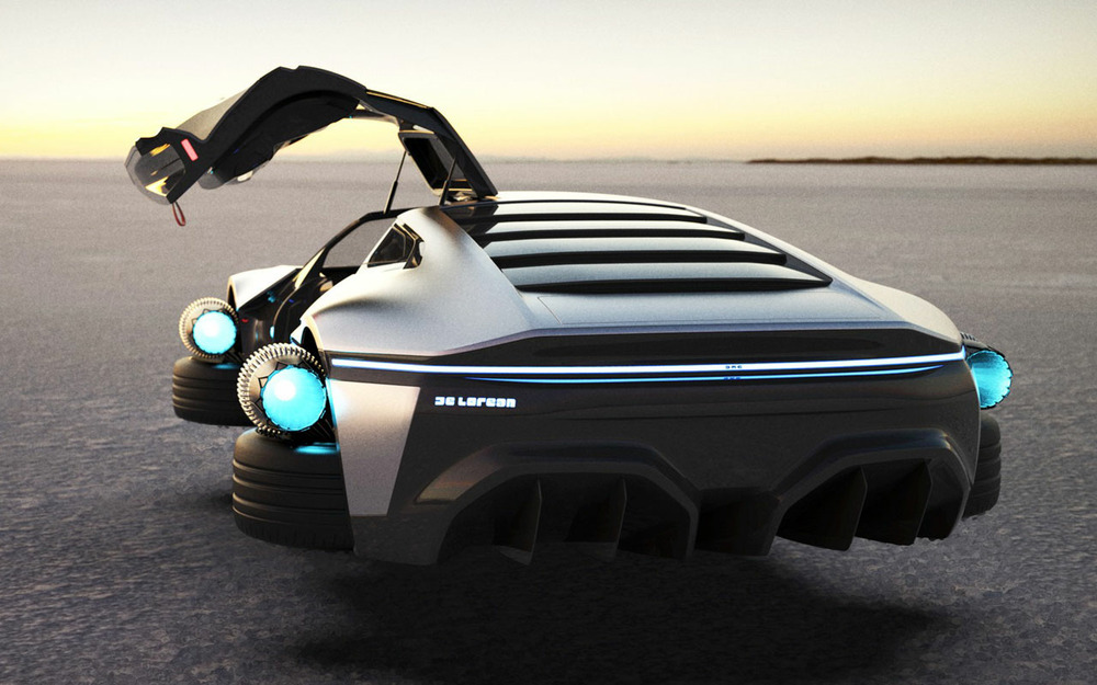 Как мог бы выглядеть современный DeLorean DMC-12