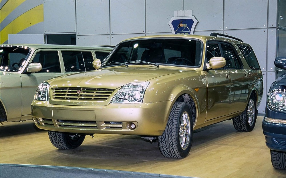 В 2003-м на Московском автосалоне показали сильно переделанный универсал на основе ГАЗ-310221. Машина стояла в экспозиции ГАЗа, но изготовила ее фирма «Автодизайн» из Набережных Челнов. Автомобиль представляли как модель 2005 года, но и тогда в это не очень верили…