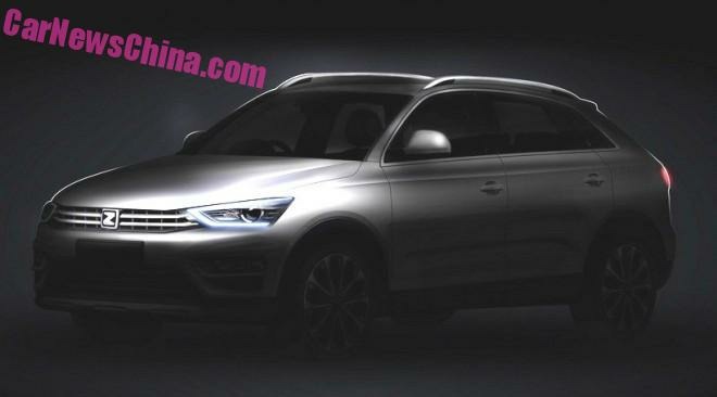 Китайская Zotye представила новый SUV S21
