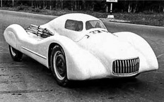 Москвич-Г1 с кузовом для рекордных заездов.