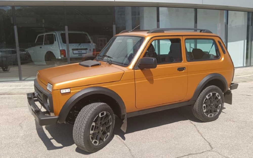 Niva Sport с золотистым (!) кузовом - вот что известно!