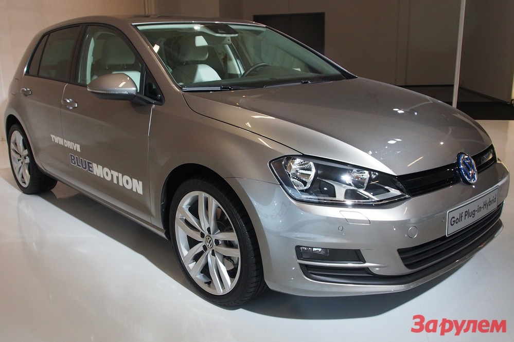 VW показал гибридный Golf с расходом 1,5 л/100 км