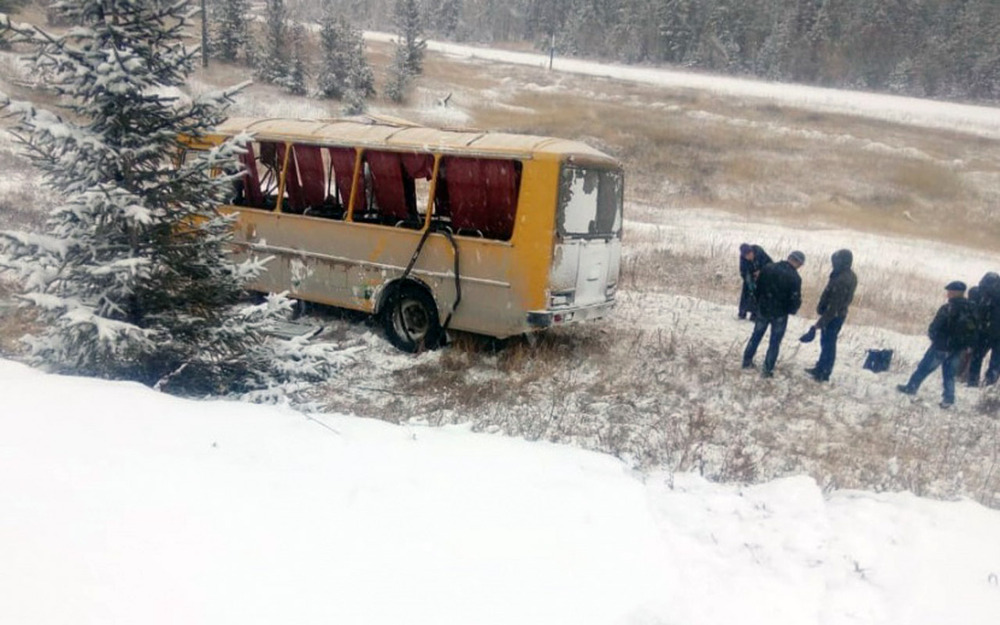 На дорогах Якутии сохраняется гололед
