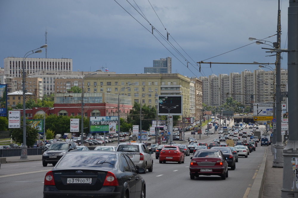 Скорость в пределах Садового кольца снизят до 50 км/ч