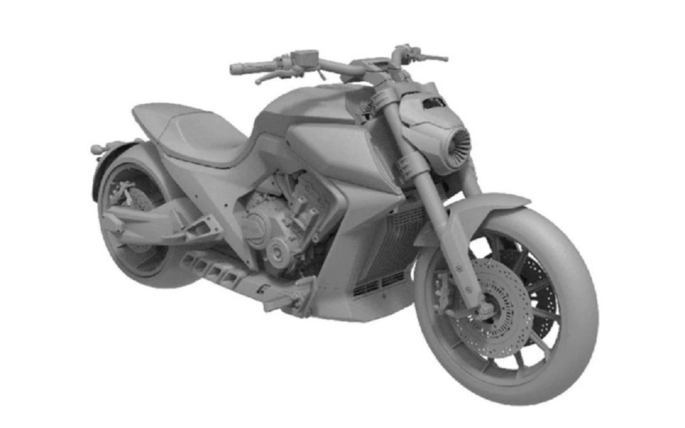 Китайский ксерокс работает! Вот патент на круизер типа Ducati