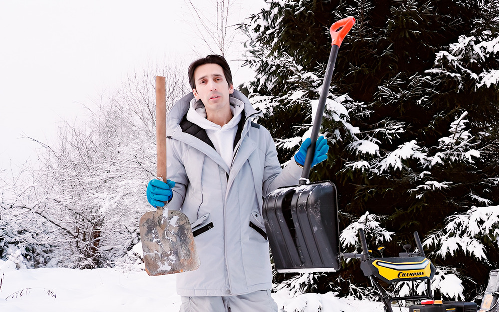 Какую лопату выбрать для уборки снега?