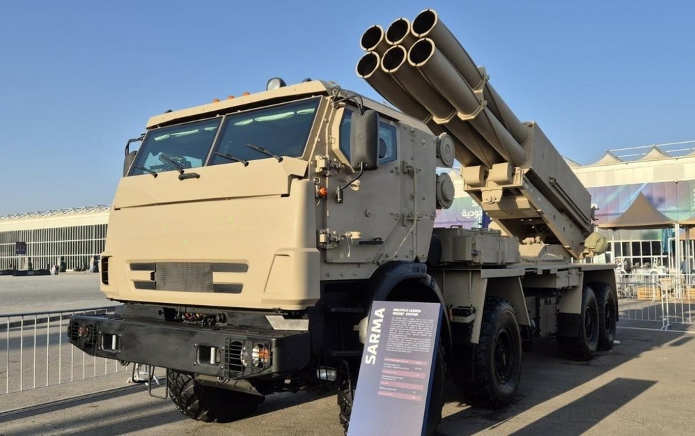 Новая система залпового огня «Сарма» в деле: три минуты на всё