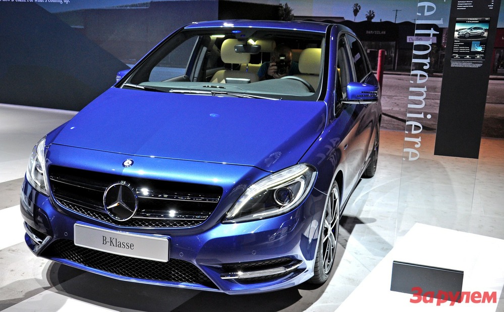 Подробно: новый Mercedes B-Klasse