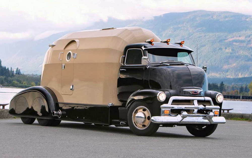 Кастомный Chevrolet Tourliner 1954 года - дом на базе хот-рода