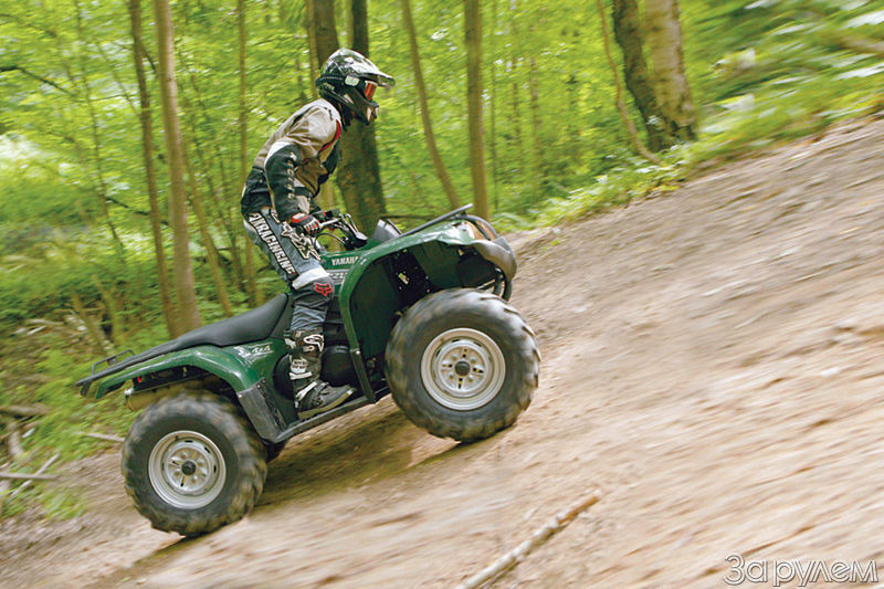 YAMAHA YFM 450FWA Grizzly, утилитарный ATV