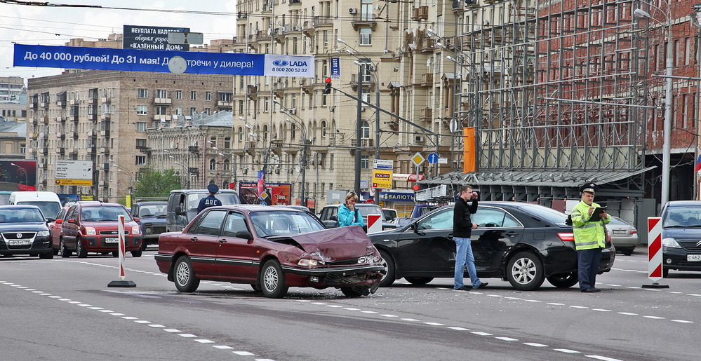 МВД разрешит водителям покидать место ДТП