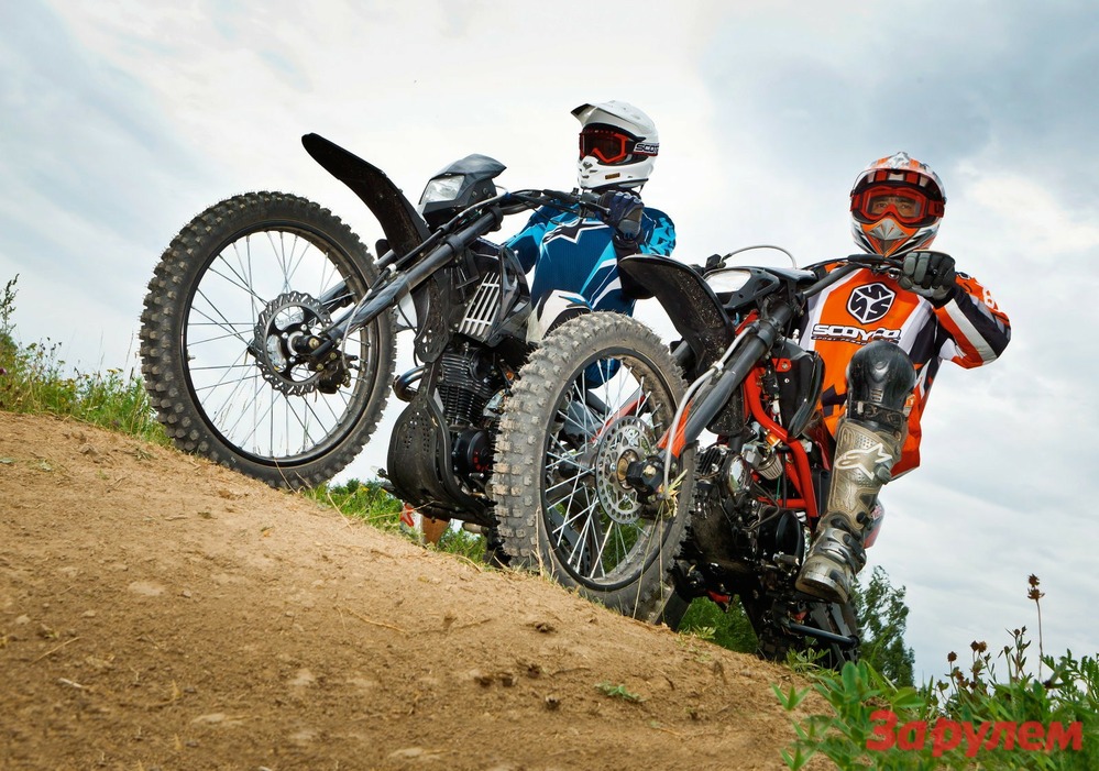 Дачный вариант: Irbis&#39;ы TTR 250 и TTR 125