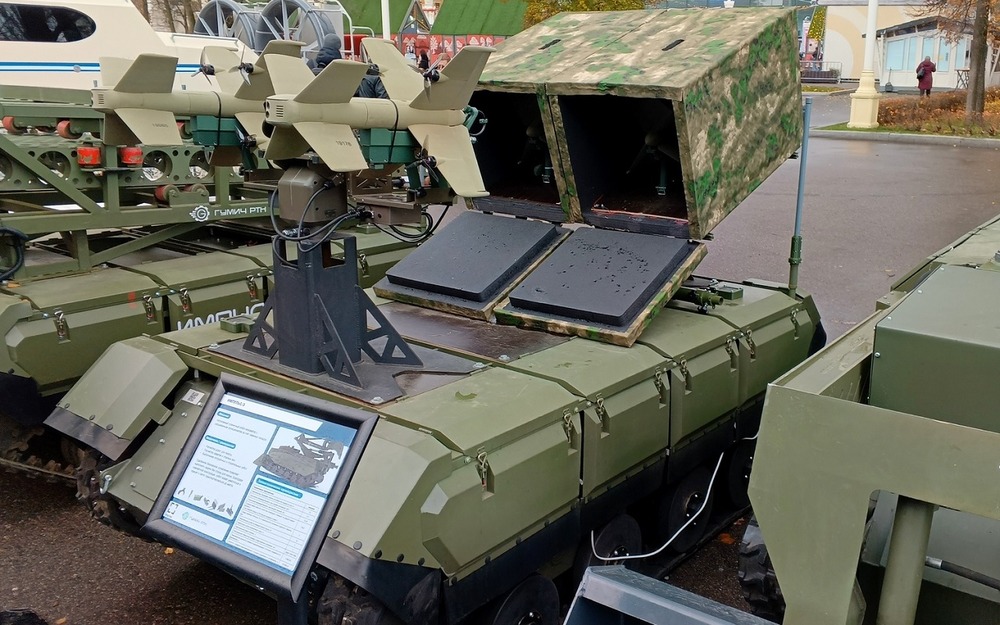 Кинетическая сила - роботы против дронов