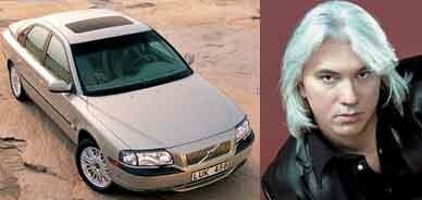Российский баритон прокатили на Volvo S80