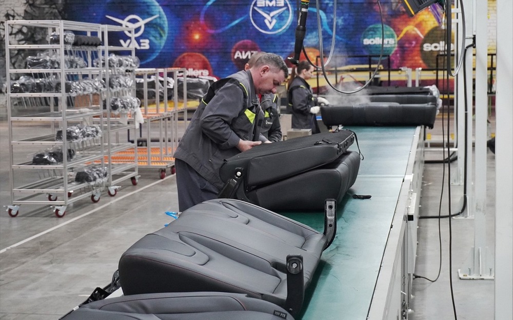 УАЗ начал выпускать сиденья для новых моделей