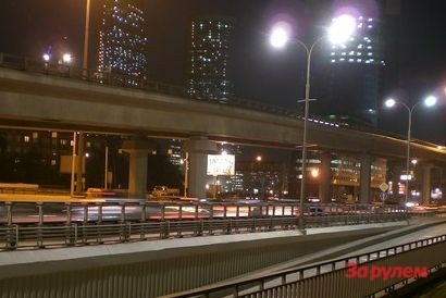 Закончено строительство эстакады от ''Москва-Сити'' до Звенигородского шоссе