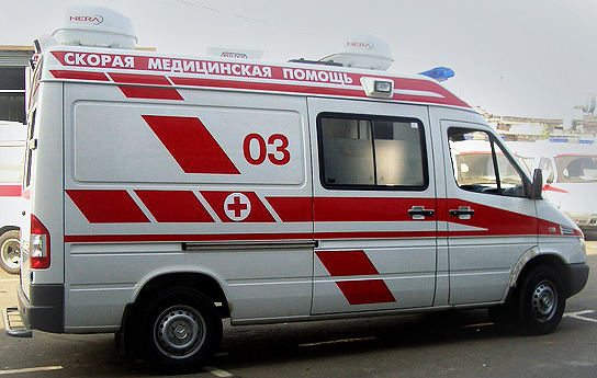 «Скорая помощь» сбила пешехода и скрылась