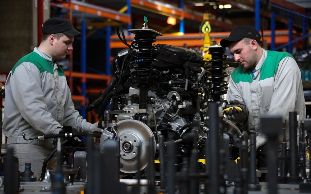 Перезапущенные заводы в Калуге - сколько машин они выпускают?