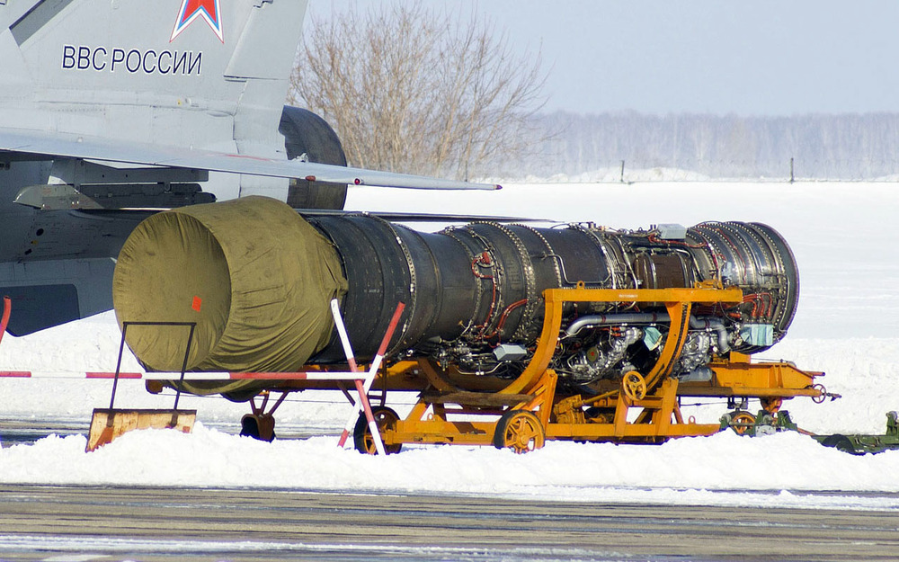Двигатель ТРДДФ Д-30Ф6